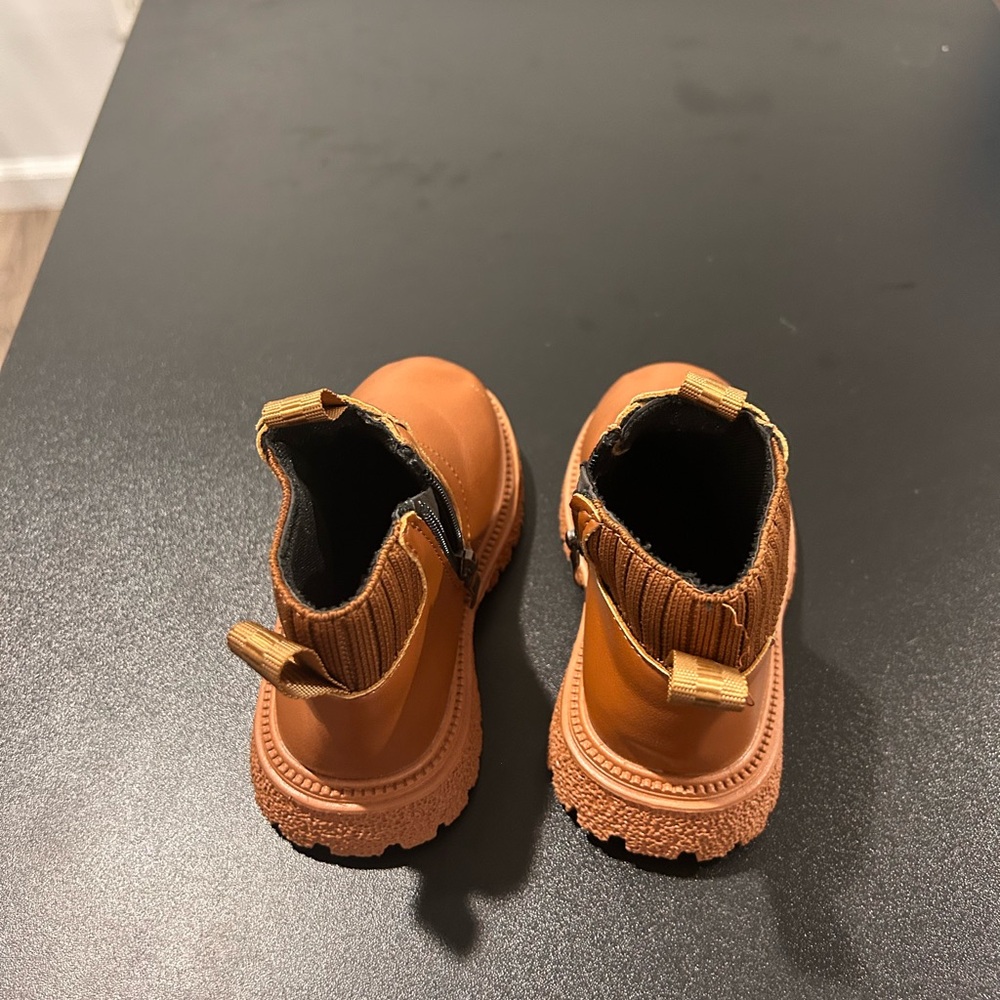 Kids Tan Boots